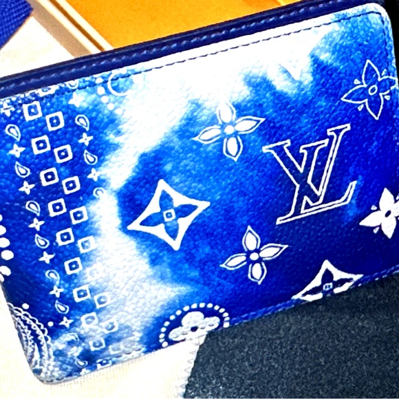 Louis Vuitton Bandana Monogram Leather Slender Wallet - Picture 2 of 13